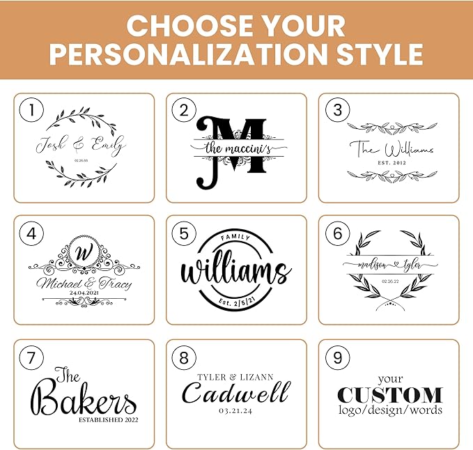 Personalized Charcuterie Board Gift Set - Custom Engraved Charcuterie Boards, Bamboo Cheese Board & Meat Platter - Wedding Gifts, Housewarming Gift for New Home, Anniversary, Birthday, Christmas Gifts