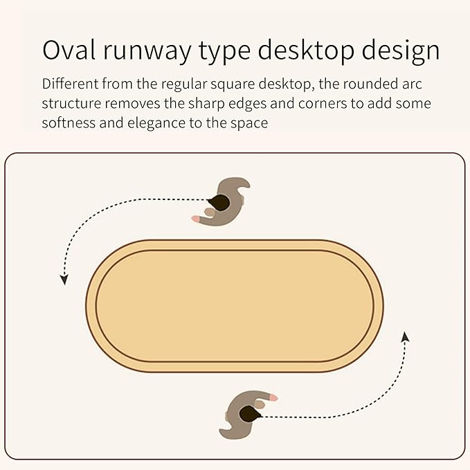 71" Modern Oval Dining Table for 6, Glossy White Sintered Stone Dining Tabletop with Dual-Pedestal, Easy Assembly Dining Room Table for Home Kitchen (Table Only)