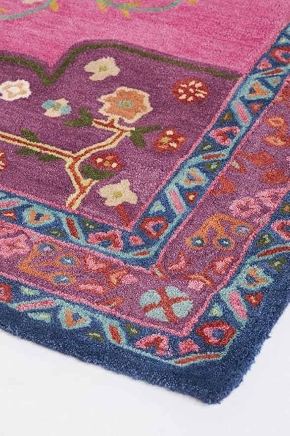 Hand Tufted Modern & Unique Animal Rugs 100% Wool, Soft and Durable Rugs for Your Living Room, Bedroom,Hall Or Any Room (Multi Colour G1, 8 X 10 Feet)