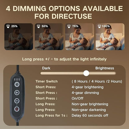 GEEZO Fragrance Candle Warmer Lamp，Electric Candle Warmer with Timer & Dimmer，Mom Christmas Birthday Gifts for Women, House Warming Gifts New Home Bedroom Decor