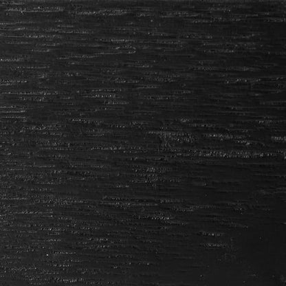 Mellow Naturalista Classic 12 Inch Solid Wood Platform Bed with Wooden Slats, Twin, Black