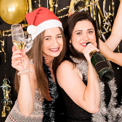 50 Feet Black Christmas Tinsel Garland, Metallic Foil Twist Garland Wall Hanging Tinsel Banner Backdrop for Parade Floats, Easter, Mother's Day, Wedding Party Decorations (2in x 50ft)