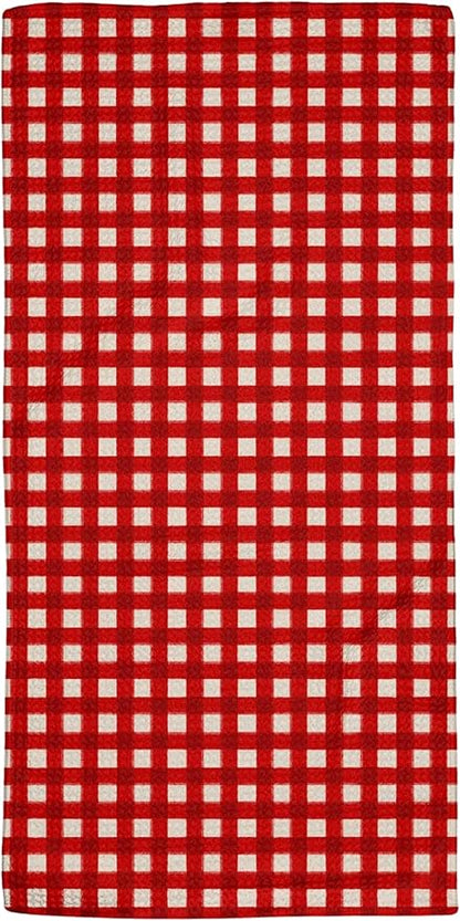 GEOMETRY Christmas Kitchen Towel Quick Dry Microfiber Dish Towel Holiday Tabletop Decor