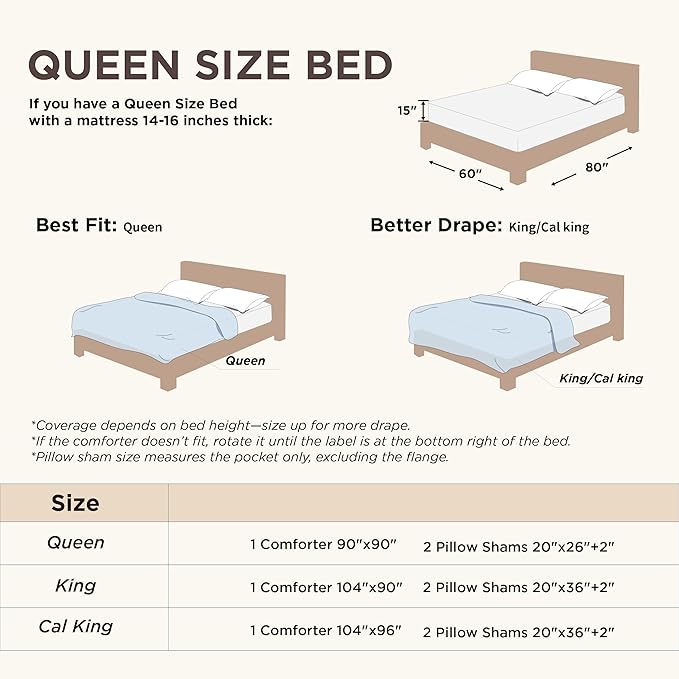 Bedsure Queen Comforter Set - Mustard Yellow Comforter, Boho Tufted Shabby Chic Bedding for Kids, 3 Pieces Vintage Farmhouse Bed Set for All Seasons, Fluffy Soft Bedding with 2 Pillow Shams