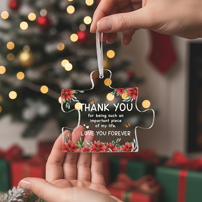 First Christmas Retired Ornament 2025, Retirement Gift for Woman, Men, Happy Retirement Gifts for Nurses, Teacher, Police, Doctor, Coach, Boss, Coworker, Mom, Dad, Friend (Thank You)