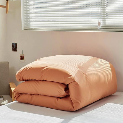 Pureant Peach Comforter Sets California King Women Grapefruit Color Bedding Comforters Cal King Luxurious Orange Pink Aesthetic Quilts Solid Coral Pink Modern Candy Bed Pure Peachy Pink Bed Blankets