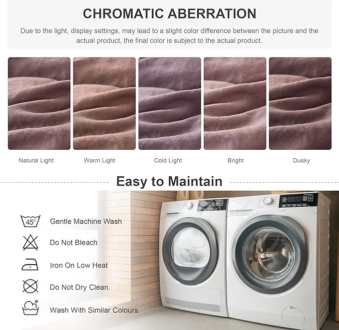 Simple&Opulence 100% Linen Duvet Cover Set, 3 PCS Natural French Flax Purple Duvet Cover King Size, Breathable Soft Comfy Linen Bedding Comforter Cover with 2 Pillowcases(Purple, 104"x92")