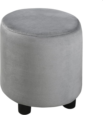 Merax Full Upholstered Grounded Bed Mother & Child, Gray Velvet