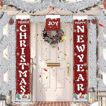 50Ft Christmas Tinsel Garland - Silver Shiny Metallic Twist Decor for Christmas Tree Home Stairs Railing Front Door Mantle Fireplace Indoor Outdoor Holiday Party