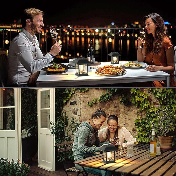 Greluna Solar Lights Outdoor,12 Pack 3000K Waterproof Auto On/Off Solar Pathway Lights for Your Garden, Landscape, Path, Yard, Patio, Driveway,Walkway Decor