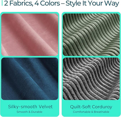 LINSY Swivel Barrel Chair, 360 Modern Swivel Accent Chair Boucle Swivel Chair Round Blue Velvet Chairs with Arms, Small Barrel Chair for Small Spaces Bedroom Living Room