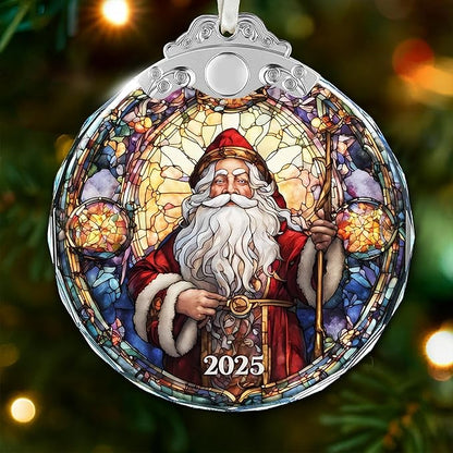 Santa Ornaments - Unique Christmas 2025 Ornaments for Tree Decor, Funny Santa Claus Themed Decor, Classic Vintage Style, Ideal 2025 Gifts for Christmas, Hilarious, Fun and Affordable