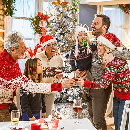 2.36" Clear Christmas Ball Ornaments, 30 pcs Shatterproof Plastic Baubles for Tree Decorations, Party, Holiday - Champagne Gold