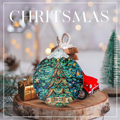 2025 Christmas Ornament, Christian Holiday Decor, Ornaments for Tree, Tree Ornaments, Acrylic Hanging Art, 2025 Christmas Ornament, Vintage Christmas Ornaments, Christmas Decorations