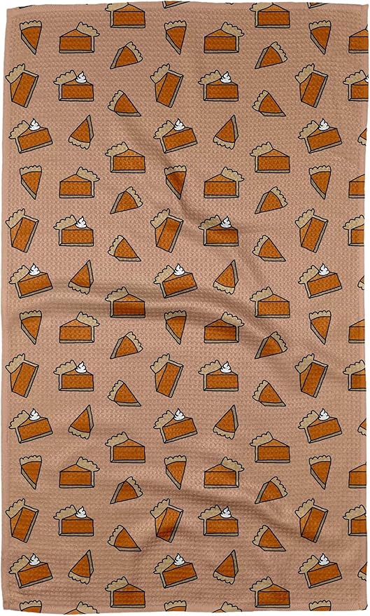 GEOMETRY Fall Kitchen Towels Quick Dry Microfiber Dish Towels Premium Sweet Pie 18x30