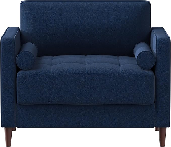 Lifestyle Solutions Lexington Armchair, Navy Blue