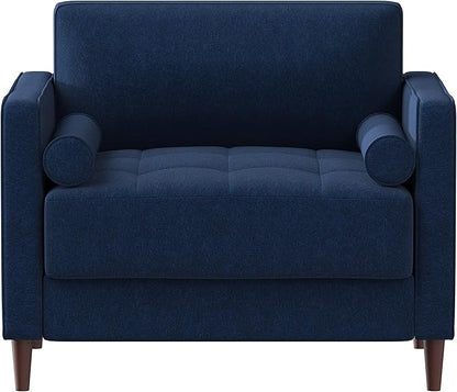 Lifestyle Solutions Lexington Armchair, Navy Blue