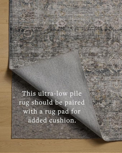 Loloi Amber Lewis Josie Collection JOS-05 Dove Gold 5'-0" x 7'-6" Accent Rug