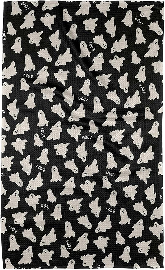 GEOMETRY Halloween Kitchen Towels Quick Dry Microfiber Premium Boo 18x30