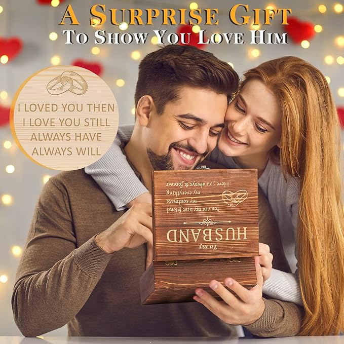 Oaksea for Him - Stainless Steel Engraved Whiskey Stones Glasses Set, Birthday Gift for Dad, Husband, Boyfriend, Fiance - Cool Bourbon Scotch Set