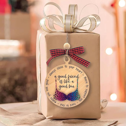 My Best Friend Ornament for Women, Friendship Christmas Ornament for Women Friends, Friendship Gifts for Women Friend, Funny for Adults, White Elephant Gifts for Adults