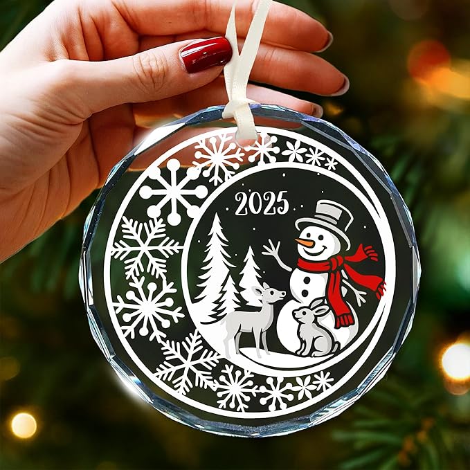 Snowman Ornaments for Christmas Tree - Beautiful Snowman Ornament Gifts, Ideal Festive Snowmen Gifts for Christmas Tree, Excellent Christmas Ornament, Charming Ornaments Snowmen