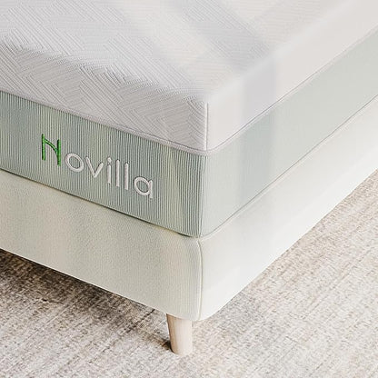Novilla King Mattress,10 Inch Gel Memory Foam Mattress for Suppotive &Pressure Relieving, Medium Firm Feel in a Box,Bliss