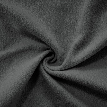 SoarFlash Velvet Sectional Sofa Ottoman, Grey