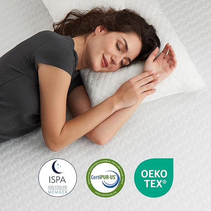 Novilla Full Mattress, 10 Inch Memory Foam Mattress Full Size WithComfort Foam for Pressure Relief & Cool Fresh Sleep,Removable Washable Cover,Full Memory Foam Mattresses, Medium Firm