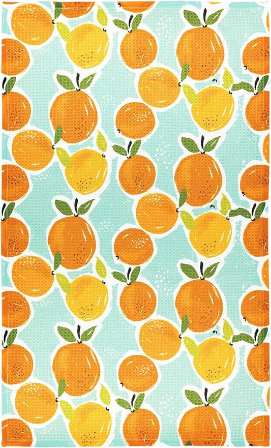 Modern Style Premium Kitchen Tea Towel Super Absorbent Fast Drying Microfiber Fresh Squeezed