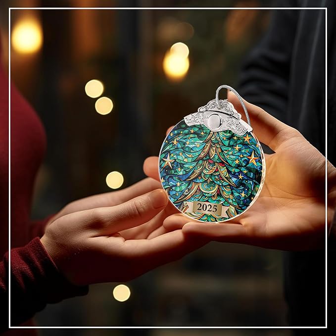 2025 Christmas Ornament, Christian Holiday Decor, Ornaments for Tree, Tree Ornaments, Acrylic Hanging Art, 2025 Christmas Ornament, Vintage Christmas Ornaments, Christmas Decorations