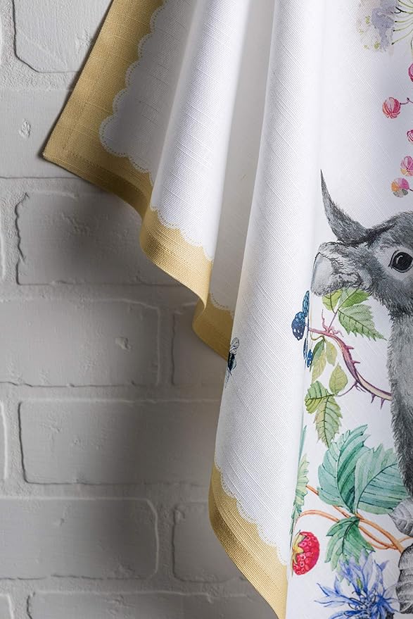 Maison d'Hermine Dish Towels 100% Cotton Absorbent Printemps Set of 3 Spring Summer
