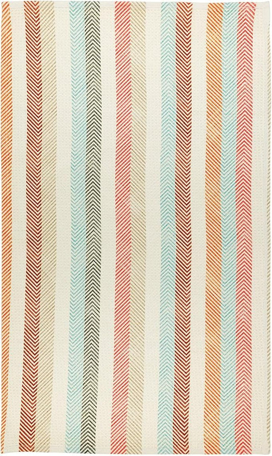 Modern Style Premium Kitchen Tea Towel Super Absorbent Fast Drying Microfiber Zig and Zag