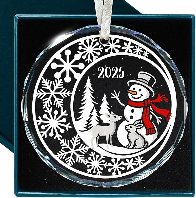 Snowman Ornaments for Christmas Tree - Beautiful Snowman Ornament Gifts, Ideal Festive Snowmen Gifts for Christmas Tree, Excellent Christmas Ornament, Charming Ornaments Snowmen