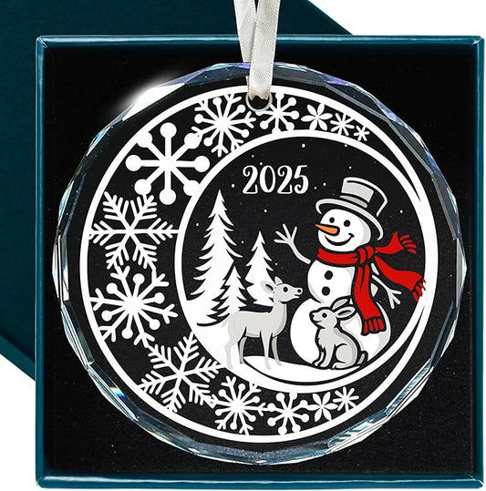 Snowman Ornaments for Christmas Tree - Beautiful Snowman Ornament Gifts, Ideal Festive Snowmen Gifts for Christmas Tree, Excellent Christmas Ornament, Charming Ornaments Snowmen