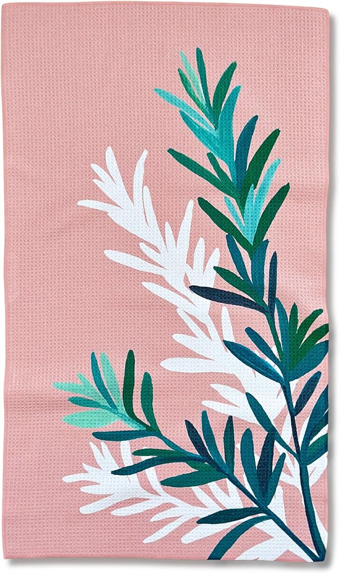 HONED Premium Microfiber Kitchen Dish Towels Quick Dry Waffle Tea Towels 18x30 Tabletop Decor