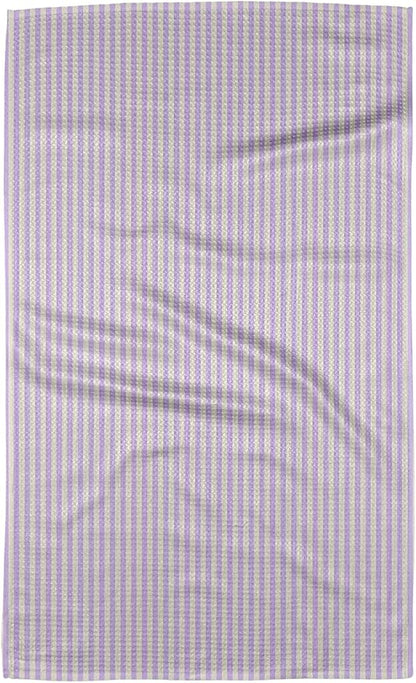 GEOMETRY Kitchen Towels Quick Dry Microfiber Premium Towel Pear Slices Lines 1 Pack