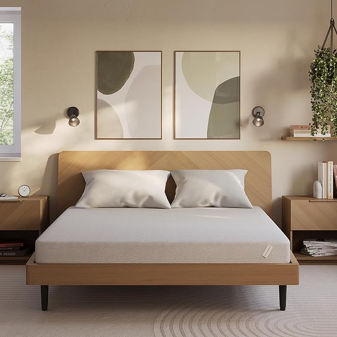 Kin By Tuft & Needle Firm 6" Queen Adaptive Foam Mattress in a Box, Cooling Pressure Relief, Balanced Support, 100 Night Trial, Fiberglass-Free, CertiPUR-US, 10-Year Limited Warranty