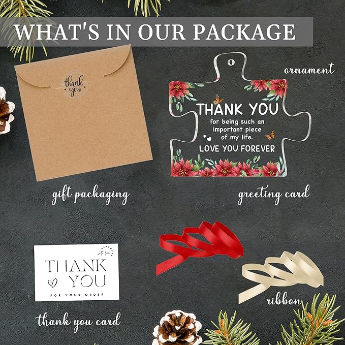 First Christmas Retired Ornament 2025, Retirement Gift for Woman, Men, Happy Retirement Gifts for Nurses, Teacher, Police, Doctor, Coach, Boss, Coworker, Mom, Dad, Friend (Thank You)