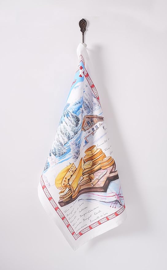 Maison d'Hermine Obernai Cotton Kitchen Towels Set of 3 20x27.5