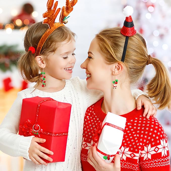 Augshy 200 Pieces Jingle Bells 1/4 Inch Craft Bell Mini Bell Bulk for Christmas Home and Pet Decorations Bracelet Necklace Knitting Jewelry Making Xmas Decor Party Favors Supplies (Red and Green)