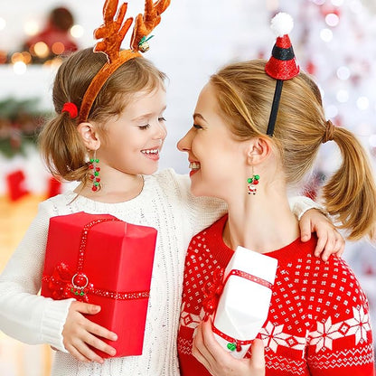 Augshy 200 Pieces Jingle Bells 1/4 Inch Craft Bell Mini Bell Bulk for Christmas Home and Pet Decorations Bracelet Necklace Knitting Jewelry Making Xmas Decor Party Favors Supplies (Red and Green)