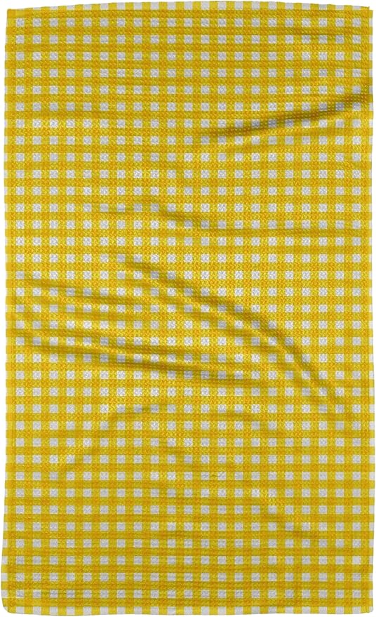 GEOMETRY Kitchen Towels Quick Dry Microfiber Premium Towel Spring Picnics 1 Pack