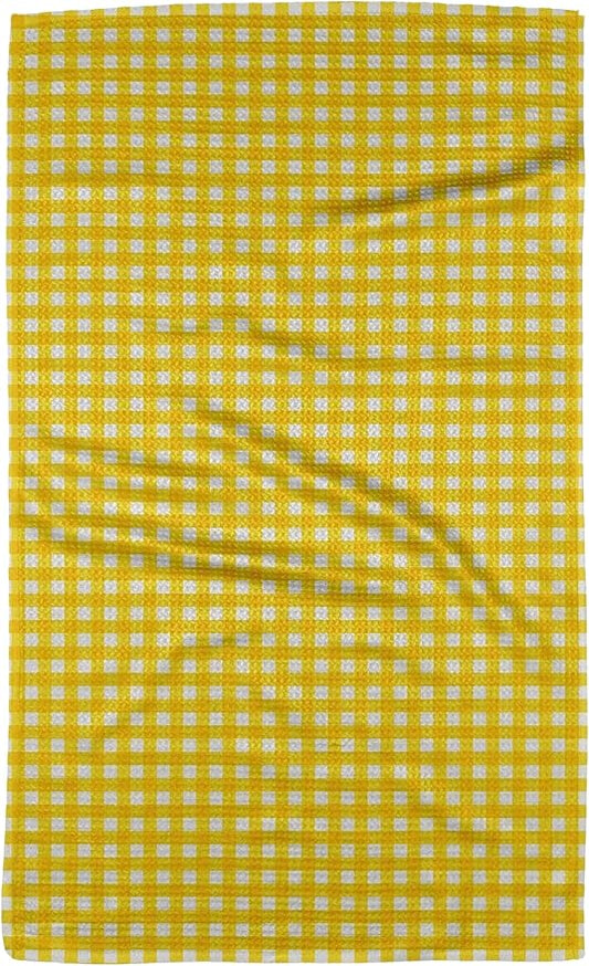 GEOMETRY Kitchen Towels Quick Dry Microfiber Premium Towel Spring Picnics 1 Pack