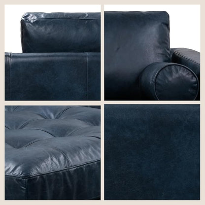 POLY & BARK Napa Furniture, 104.5 inches, Midnight Blue