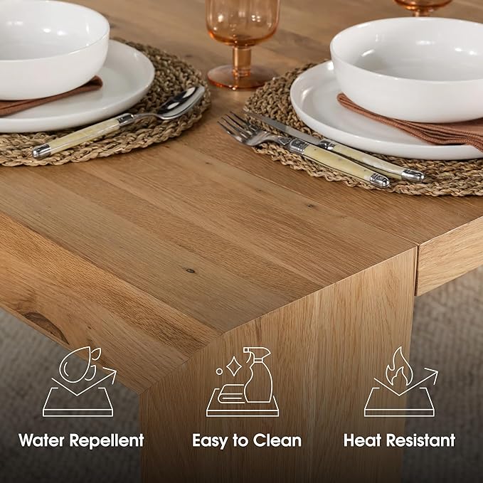 Transformer Table Extendable Dining Table Set for 4 to 12, Wood with Extending Panels & Stackable Chairs, Space Saving Small Table and Chairs Set of 4, Modern Dining Room Table Set