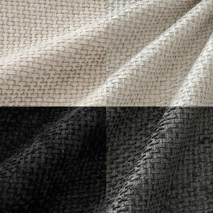 MIULEE Pack of 4 Halloween Throw Pillow Covers 20x20 Inch Neutral Cream/Grey Soft Decorative Chenille Pillow Covers Farmhouse Accent Cushion Covers for Boho Home Decor Bedroom Living Room