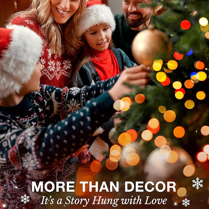 Christmas Tree Ornaments - 2025 Glass Fairy Ornament, Unique Stained Glass Style Crystal Ornaments for Christmas Tree, Vintage Christmas Decor, 2025 Ornament, Fairy Gifts for Women