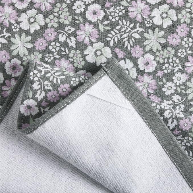 Martha Stewart Kitchen Towels Set of 2 Ditsy Floral 16x28 Dish Towels