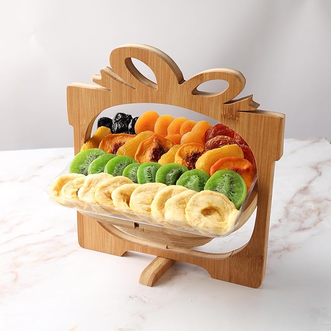 Dried Fruit Birthday Gift Box, Gift Basket Assortment | Apple, Mango, Apricot and more | Great for Snacks, Healthy Gifts, Parties, Corporate, Sympathy, Holidays, Men, Women, Families | Bonnie and Pop